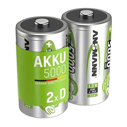 ANSMANN maxE Mono D Akku 5000mAh (2er Pack)