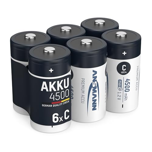 ANSMANN maxE Baby C Akku 4500mAh (4er Pack)