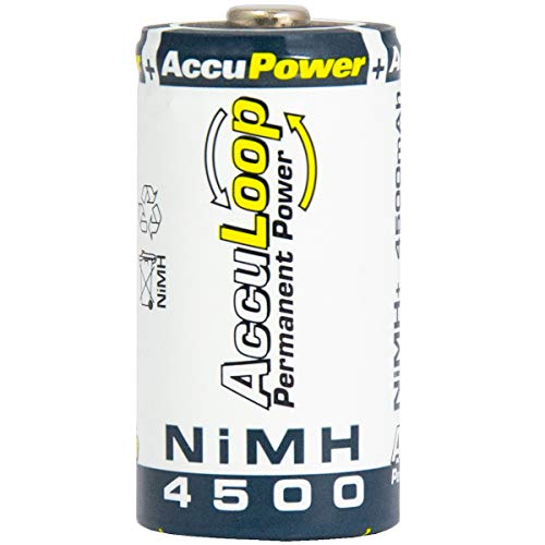 AccuPower AL4500-2 Ni-MH C/Baby/LR14 Akku (4500mAh, 2-er Pack) - 2