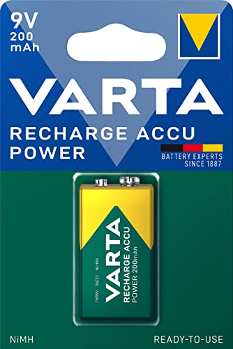 Varta Power Accu NiMH Akku 9V-Block 200 mAh - 2