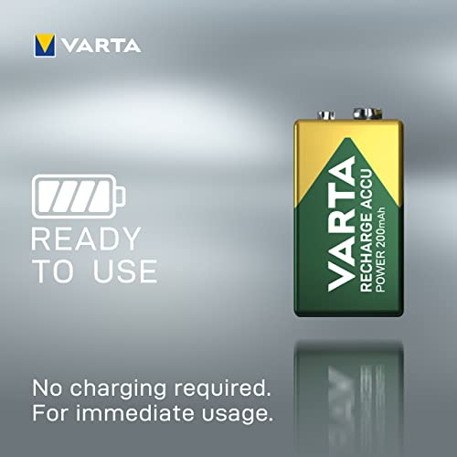 Varta Power Accu NiMH Akku 9V-Block 200 mAh - 5