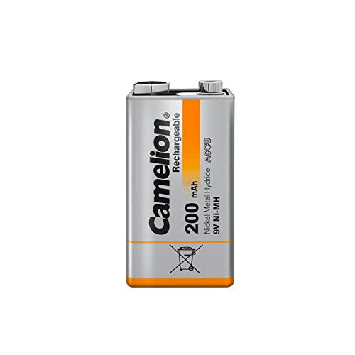 Camelion 17025122 Akku (NiMH, 9 Volt Block, 250 mAh, 1er) - 2
