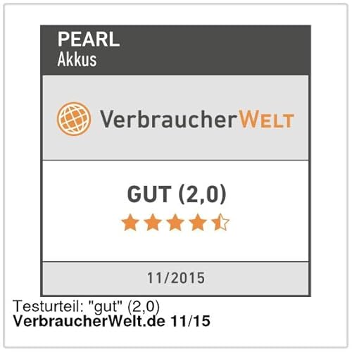 PEARL 1100 mAh NiMH-Akkus AAA Micro 4er-Set - 4
