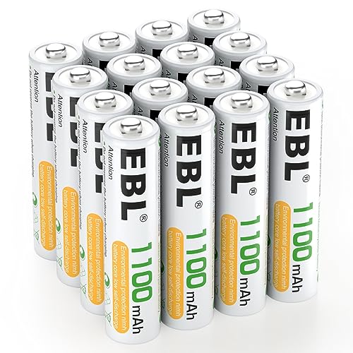 EBL 16 Stück 1100mAh AAA