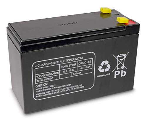 Bleiakku 12V 7.0Ah/20Hr 15x10x6,5cm wiederaufladbare Batterie - 2
