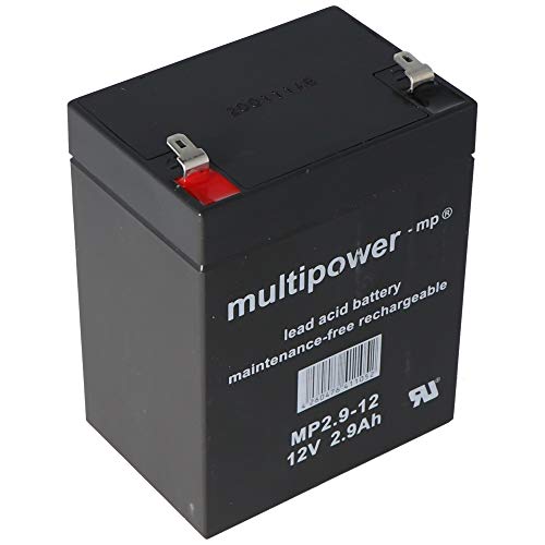 Multipower Blei-Akku MP2,9-12, 12V / 2,9Ah - 7