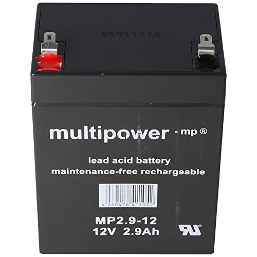 Multipower Blei-Akku MP2,9-12, 12V / 2,9Ah - 8