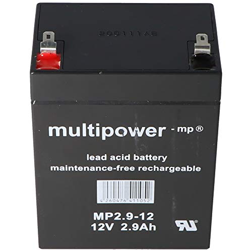 Multipower Blei-Akku MP2,9-12, 12V / 2,9Ah - 8