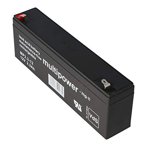 MULTIPOWER MP 12V 2,2Ah Blei-Vlies-Akku (Glasfaservlies) AGM - 4
