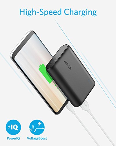Anker PowerCore 10000mAh externer Akku, die kleinere und leichtere Powerbank, extra kompakt für iPhone, Samsung Galaxy und weitere Smartphones - 5