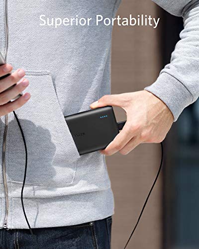 Anker PowerCore 13000mAh Powerbank Externer Akku 2-Port 3A Tragbares Ladegerät mit PowerIQ und Voltage Boost Technologie für iPhone 7 / 6 / 6 Plus, iPad Air 2 / mini 3, Galaxy S6 / S6 Edge und Handys (Schwarz) - 5