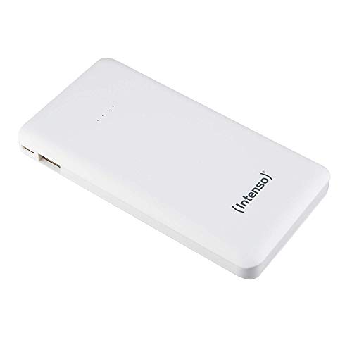 Intenso Powerbank 7332532 Slim externes Ladegerät (10000mAh, geeignet für Smartphone/Tablet PC/MP3 Player/Digitalkamera) weiß