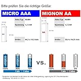 Kraftmax 8er-Pack Panasonic Eneloop LITE AAA Akkus – speziell für schnurlose Telefone / DECT Telefon – 8x Micro Akku Batterien in Kraftmax Akkuboxen - 2