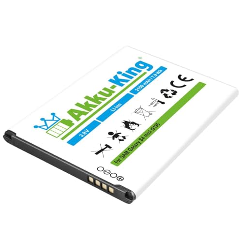 Akku-King Li-Ion Akku 2100mAh für Samsung Galaxy S4 Mini