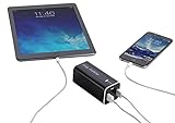 staymobile Power Bank 12000 mAh (neueste Technologie) mit 2 USB Ausgängen Externer Akku und Handy Ladegerät für iPhone, iPad, Samsung, Smartphones und Tablets akkupack - 4
