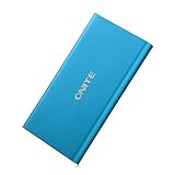 Onite 10000mAh Powerbank power bank Externer Akku Batterie Zusatzakku USB Partable Ladegerät für Smartphone/Tablet/Apple iPhone/iPad/Samsung (Blau) - 8