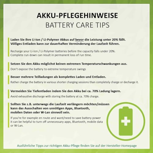 Akku-King Li-Ion Akku (1700mAh) für Samsung Galaxy S3 mini i8190/Ace 2/Exhibit/Trend 2 - 4