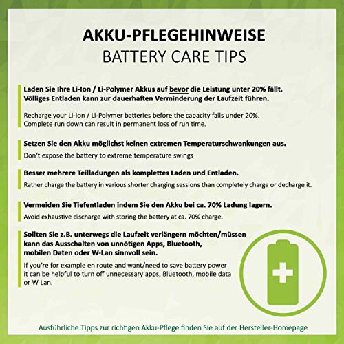 Akku-King Li-Ion Akku (1700mAh) für Samsung Galaxy S3 mini i8190/Ace 2/Exhibit/Trend 2 - 6