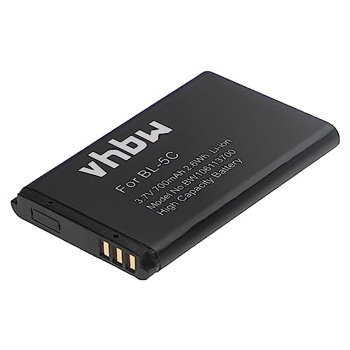 vhbw Li-Ion Akku für Handy Smartphone Geemarc CL8200, CL8300, CL8350, CL8400, Olympia Komfort Mobiltelefone CARO, Swissvoice MP22 wie Nokia BL-5C. - 3