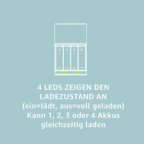 Panasonic eneloop Premium-Ladegerät mit 4x eneloop AA (1.900 mAh, 2.100 Ladezyklen) – - 6