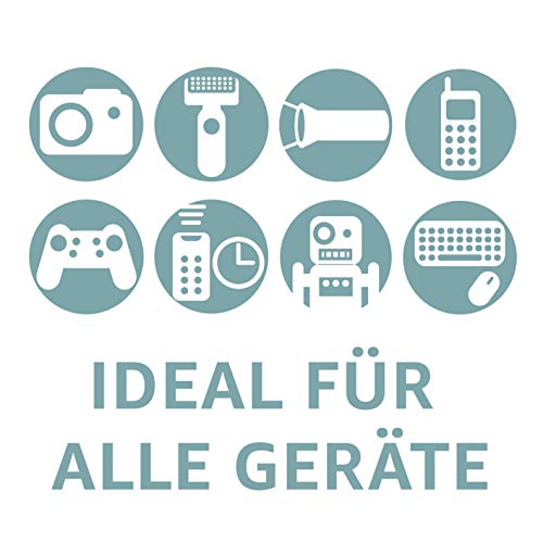 Panasonic eneloop, Ready-to-Use Ni-MH Akku, AA Mignon, 2er Pack, min. 1900 mAh, 2100 Ladezyklen, geringe Selbstentladung - 4