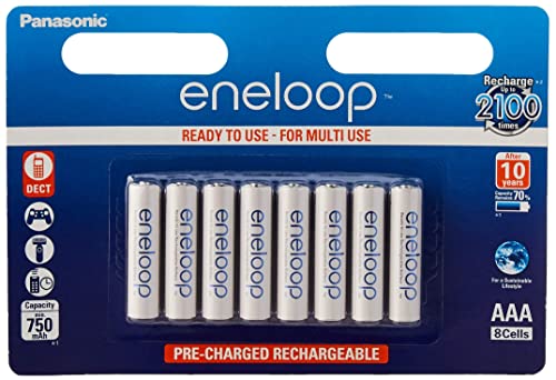 Panasonic eneloop AAA Ready-to-Use Akku BK-4MCCE/8BE