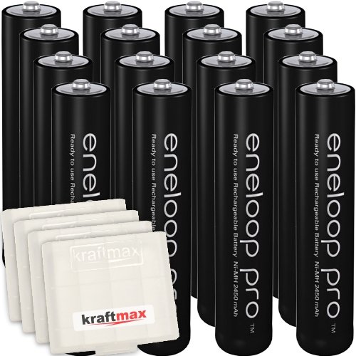 Kraftmax 16er-Pack Panasonic Eneloop PRO XX AAA
