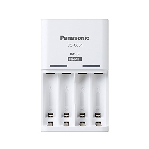 Panasonic eneloop, Ladegerät mit 4x eneloop AAA (750 mAh, 2.100 Ladezyklen), K-KJ51MCC04E - 2