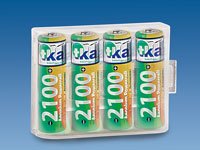 tka Köbele Akkutechnik Hybrid-Akku AA Mignon 2100 mAh „Aeonium Powercell“ 4er-Set - 3