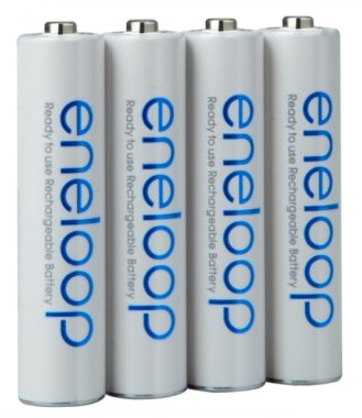 4er Pack Panasonic Eneloop Mignon Typ AA Akkus 2000 mAh BK-3MCCE (mind. 1900mAh) mit einer hochwertigen Akkubox der Firma HEIBA Electronics - 2