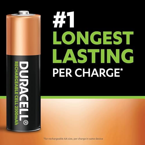 Duracell Ultra HR6 AA Akkus mit geringer Selbstentladung (2400mAh) 2er Pack - 2