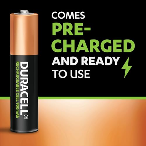 Duracell StayCharged Akku AAA (HR03) 850 mAh 2er Precharged (vorgeladene wiederaufladbare Batterie) - 2