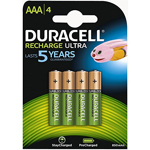 Duracell AAA HR03 Rechargeable Batteries Duralock Pre and Stay Charged 850mAh – Value 8 Pack - 2