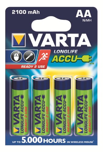 Technoline BC 700 Set Akku-Ladegerät (mit 4x 2100 mAh AA Varta Akku) schwarz - 2