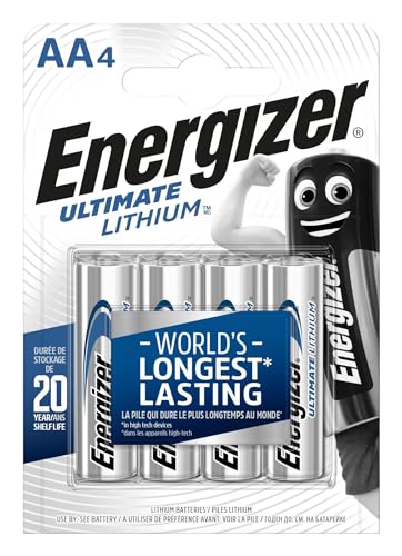 Energizer Batterie Lithium Mignon AA (1,5Volt 4er-Packung)