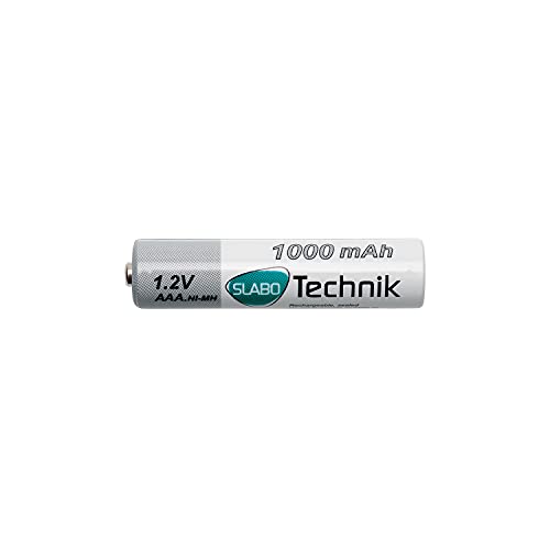 Slabo Ni-MH AAA Akku Micro Batterien AAA wiederaufladbar rechargeable Batterie 1000mAh / 1.2V – 4er-Pack - 6