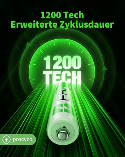 EBL 1100mAh AAA Ni-MH Akkus - 5