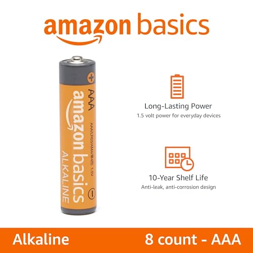 AmazonBasics Performance Batterien Alkali, AAA, 8 Stück (Design kann von Darstellung abweichen) - 2