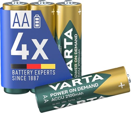 Varta Rechargeable Accu AA – Zuverlässige Akkus für alle Geräte