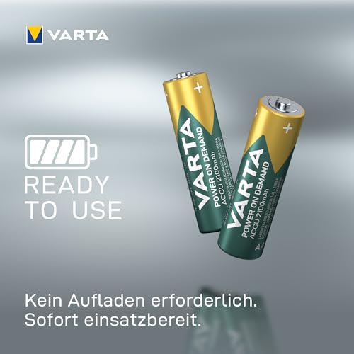 Varta Rechargeable Accu AA – Zuverlässige Akkus für alle Geräte - 5