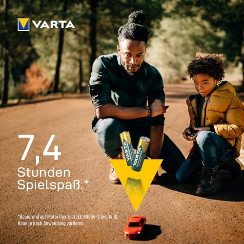 Varta Rechargeable Accu AA – Zuverlässige Akkus für alle Geräte - 8