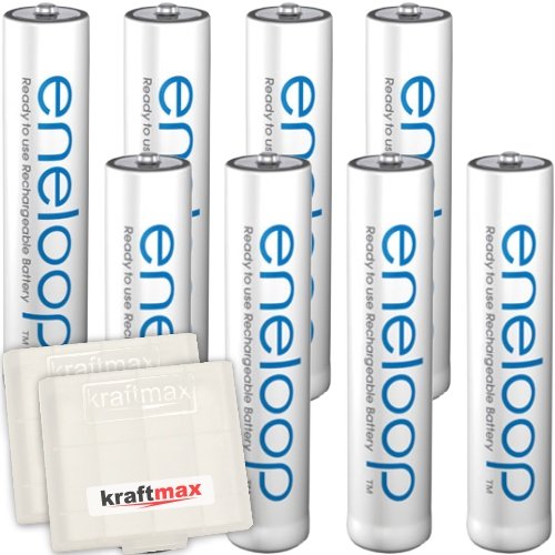 Kraftmax Panasonic Eneloop AAA – Langlebige Akkus für den täglichen Gebrauch