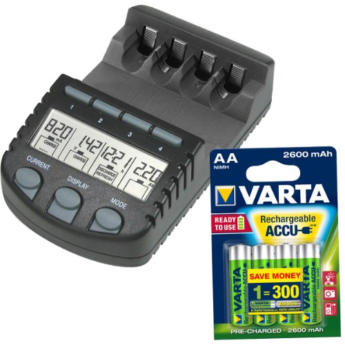 Technoline BC 700 Set mit 4x Varta AA – Komplettset für effizientes Laden
