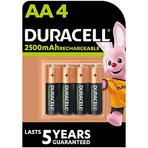 Duracell Ultra HR6 AA Akkus mit geringer Selbstentladung (2500mAh) 4er Pack