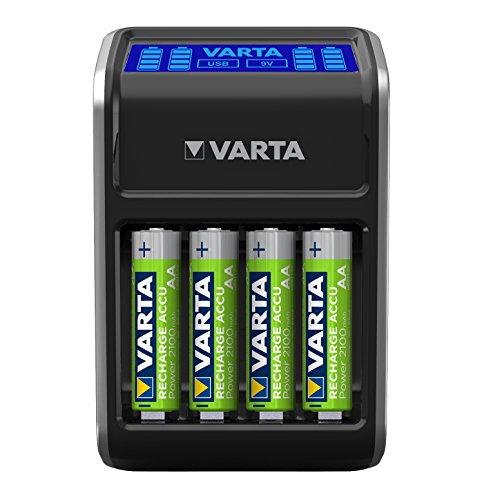Varta LCD Plug Ladegerät für AA/AAA – Praktisches Ladegerät für Ihre Akkus