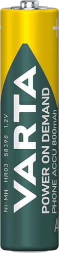 Varta Phone Accu AAA Micro Ni-MH Akku – Zuverlässige Energie für Ihr Telefon - 3
