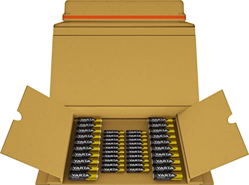 VARTA Batterien Mischpack 40 Stück, AA 20 Stück + AAA 20 Stück, Power on Demand, Alkaline, Vorratspack in umweltschonender Verpackung, leistungsstark, Made in Germany - 2