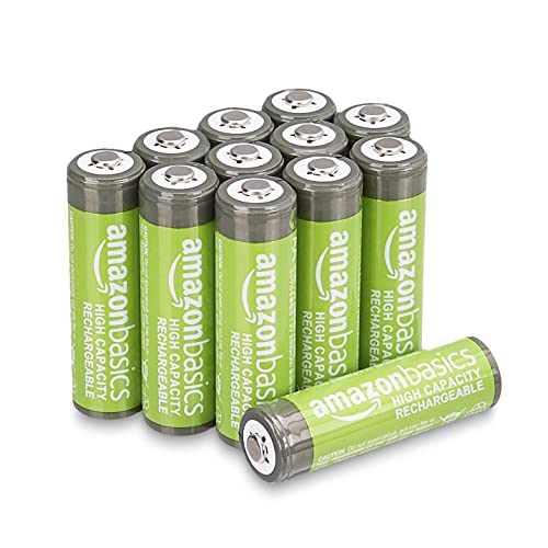 Amazon Basics AA-NiMH-Akkus 2400mAh – 12 Stück