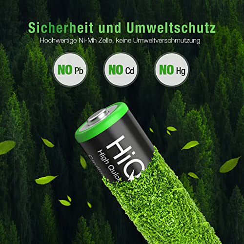 HiQuick Micro AAA Akku 1100mAh – 16 Stück - 4