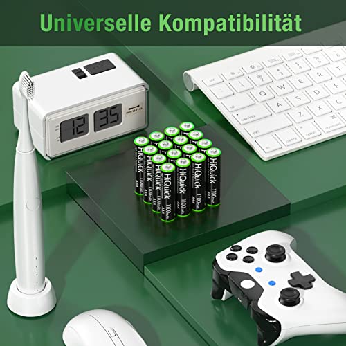 HiQuick Micro AAA Akku 1100mAh – 16 Stück - 5